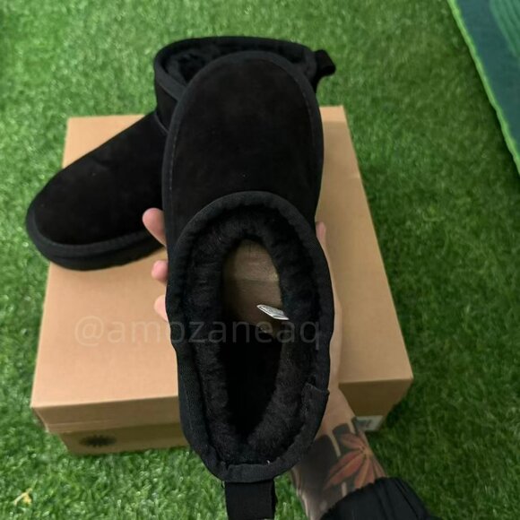 New Ugg Womens mini Snow boots Black - Picture 5 of 5